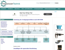 Tablet Screenshot of fachwissen-technik.de